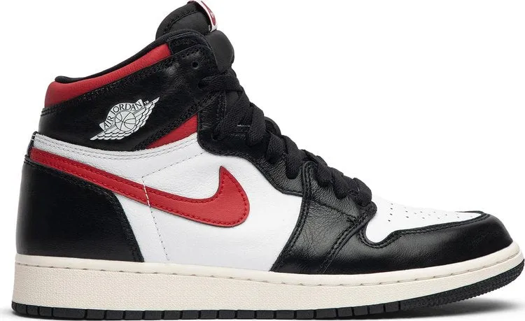 Air Jordan 1 Retro High OG GS Gym Red Sneakers, red