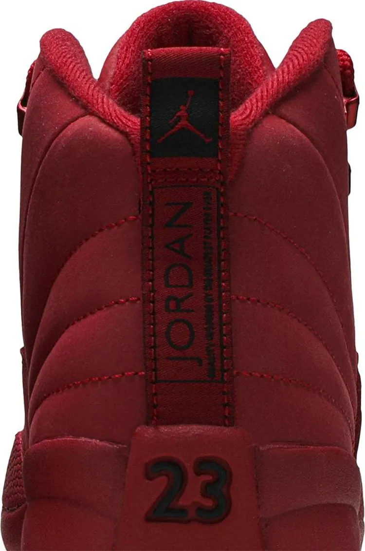 Air Jordan 12 Retro GS Gym Sneakers, Red
