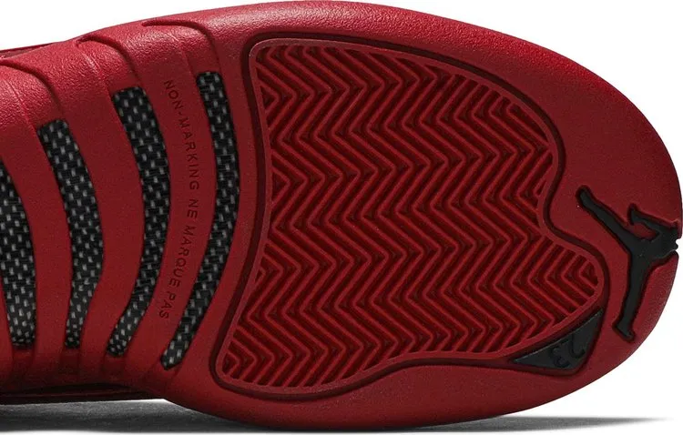 Air Jordan 12 Retro GS Gym Sneakers, Red