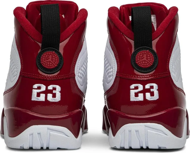 Air Jordan 9 Retro Gym Red, white