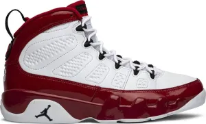 Air Jordan 9 Retro Gym Red, white