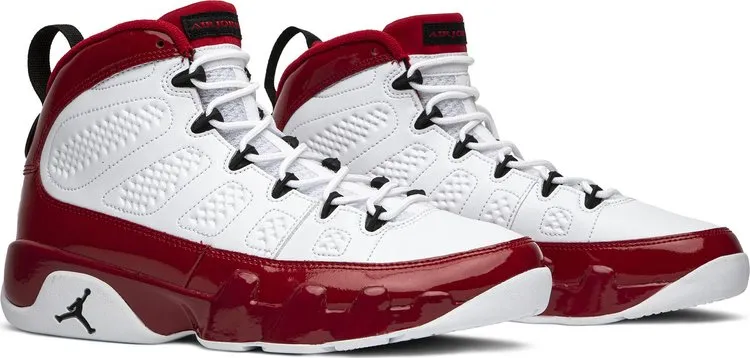 Air Jordan 9 Retro Gym Red, white