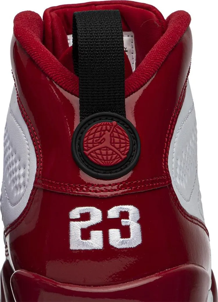Air Jordan 9 Retro Gym Red, white