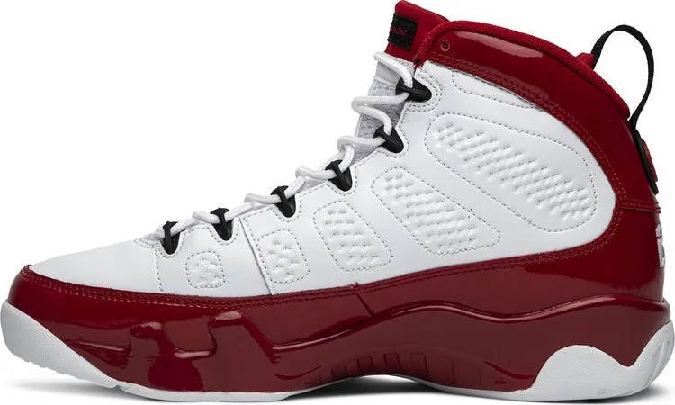 Air Jordan 9 Retro Gym Red, white