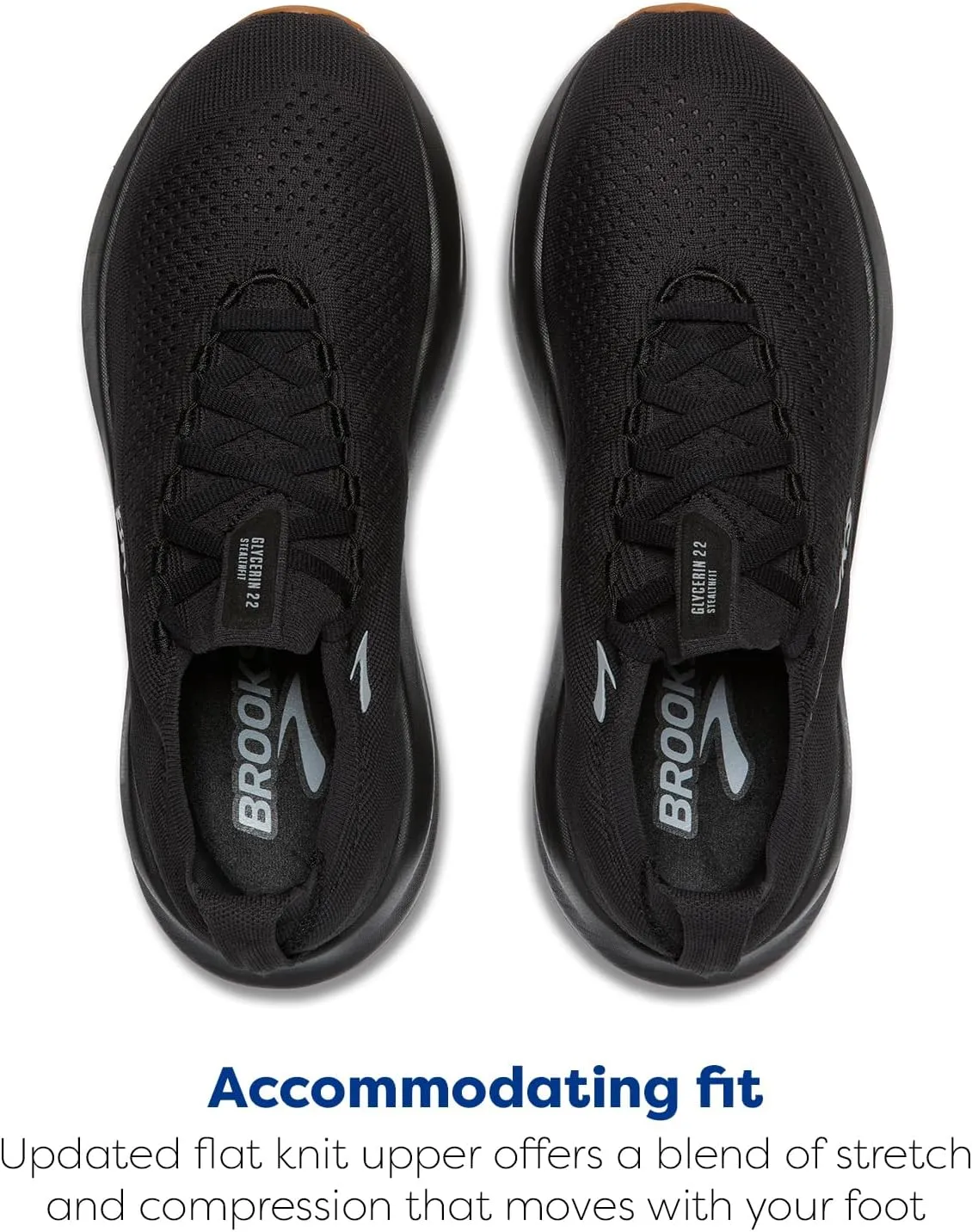 Brooks Men??s Glycerin Stealthfit 22 Neutral Running Shoe