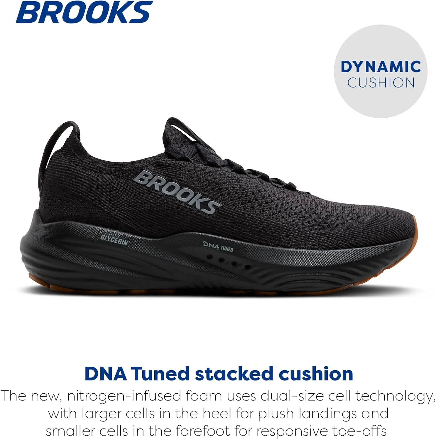 Brooks Men??s Glycerin Stealthfit 22 Neutral Running Shoe