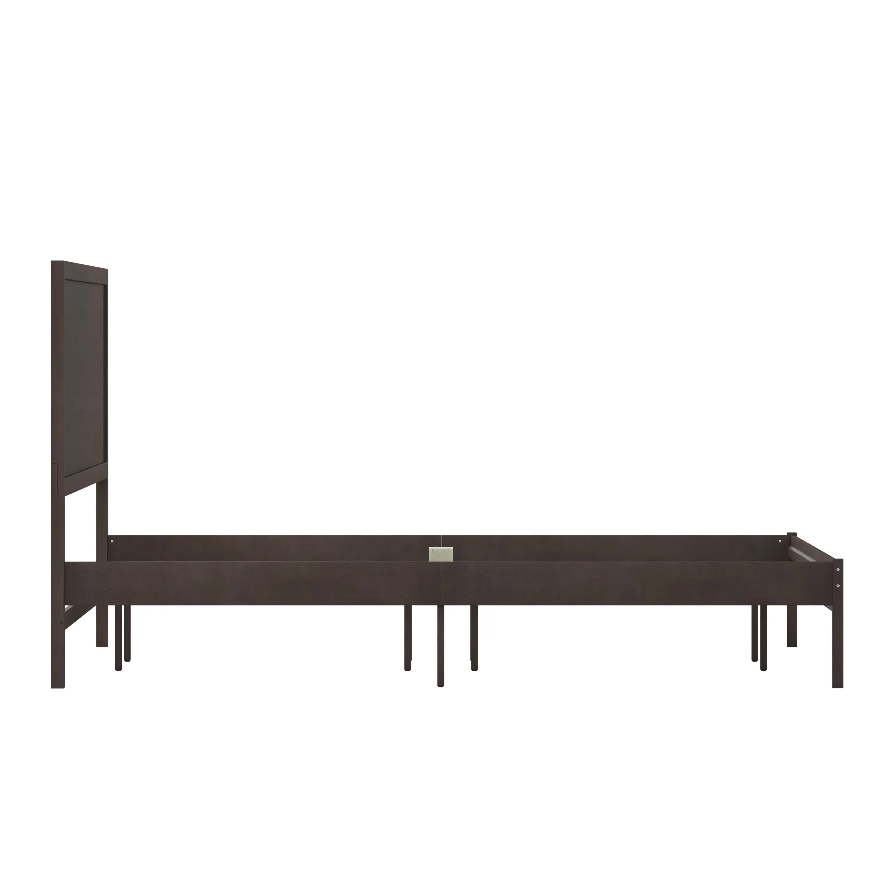 Dark Brown King Platform Bed MG-09004KB-K-DKBRN-GG