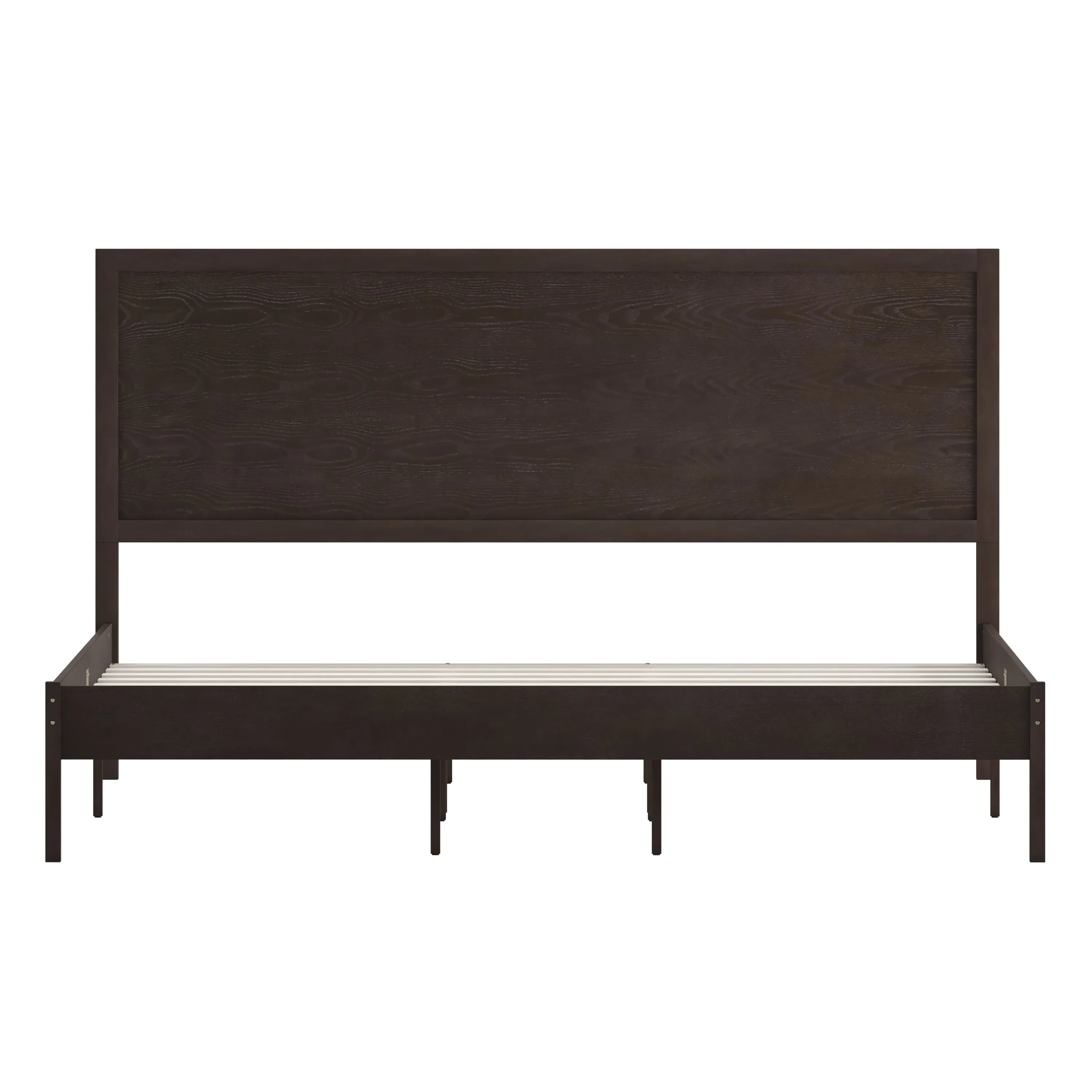 Dark Brown King Platform Bed MG-09004KB-K-DKBRN-GG