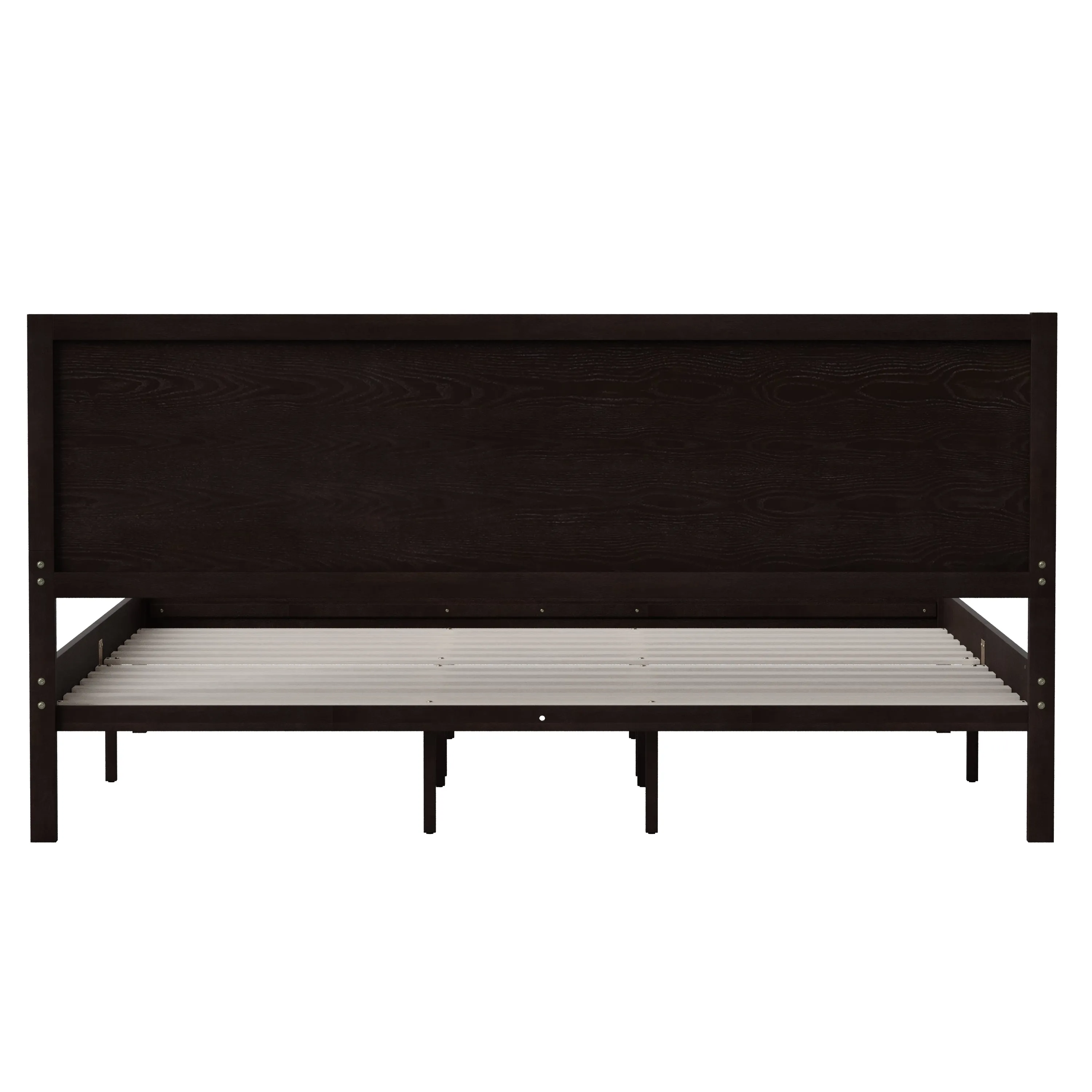 Dark Brown King Platform Bed MG-09004KB-K-DKBRN-GG