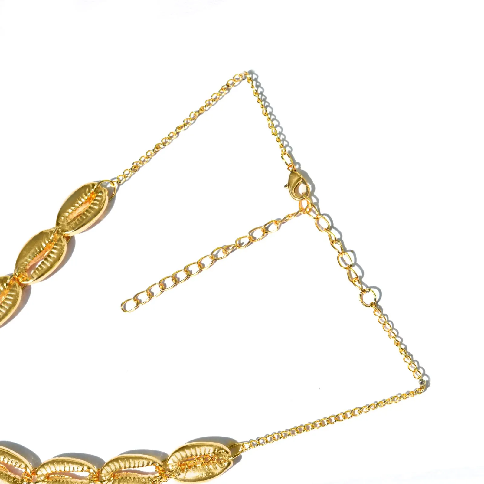 Joker & Witch Shell Pendant Double Layered Necklace