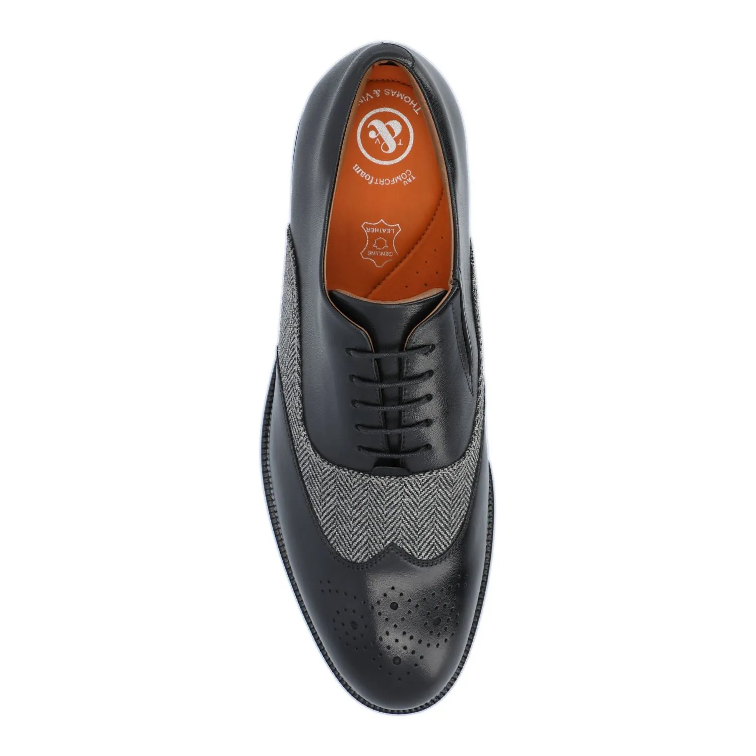 Men's Thomas & Vine Denzell Wingtip Oxford Shoes
