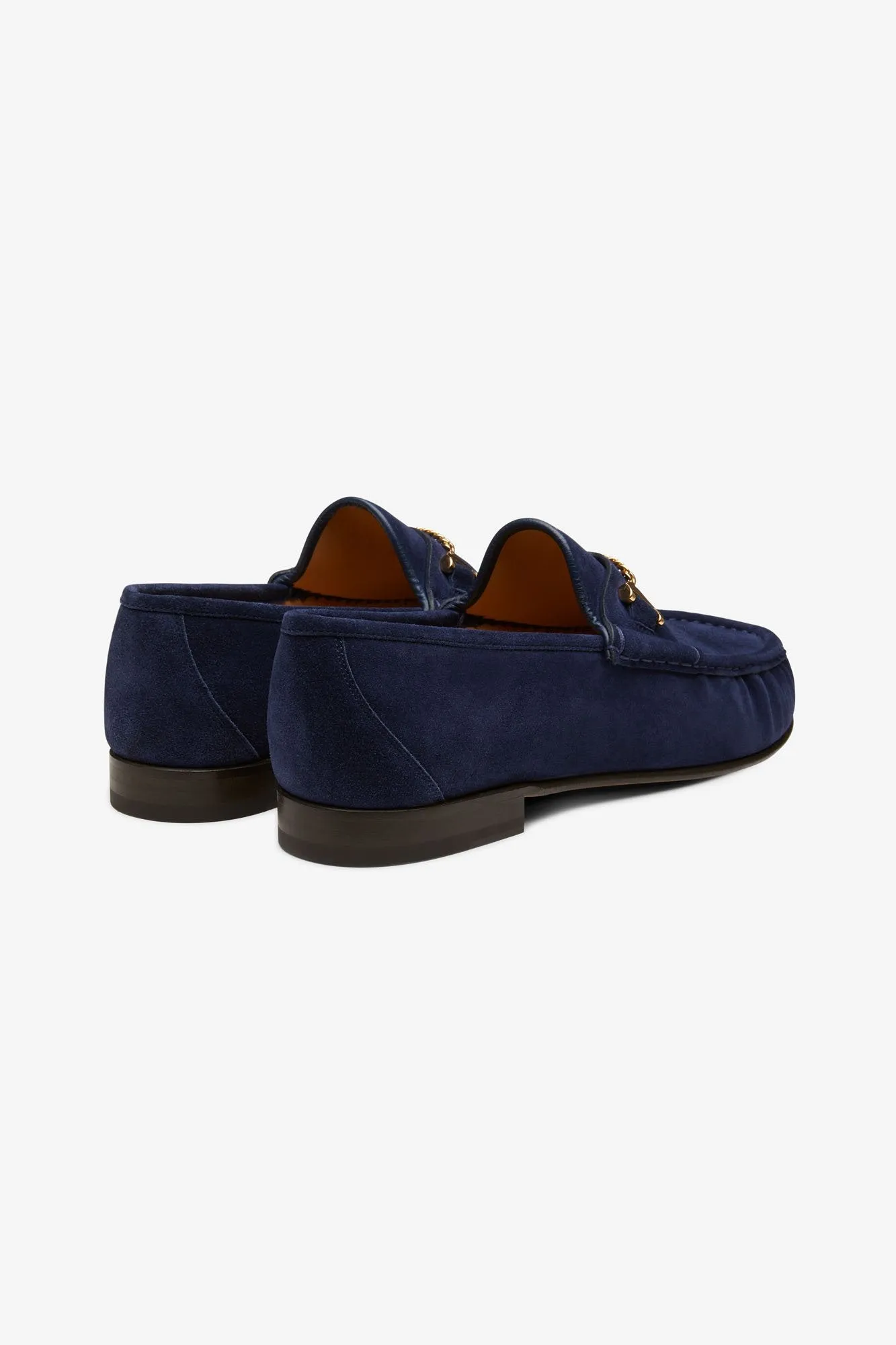 Mick Moccasin Dark Blue Suede