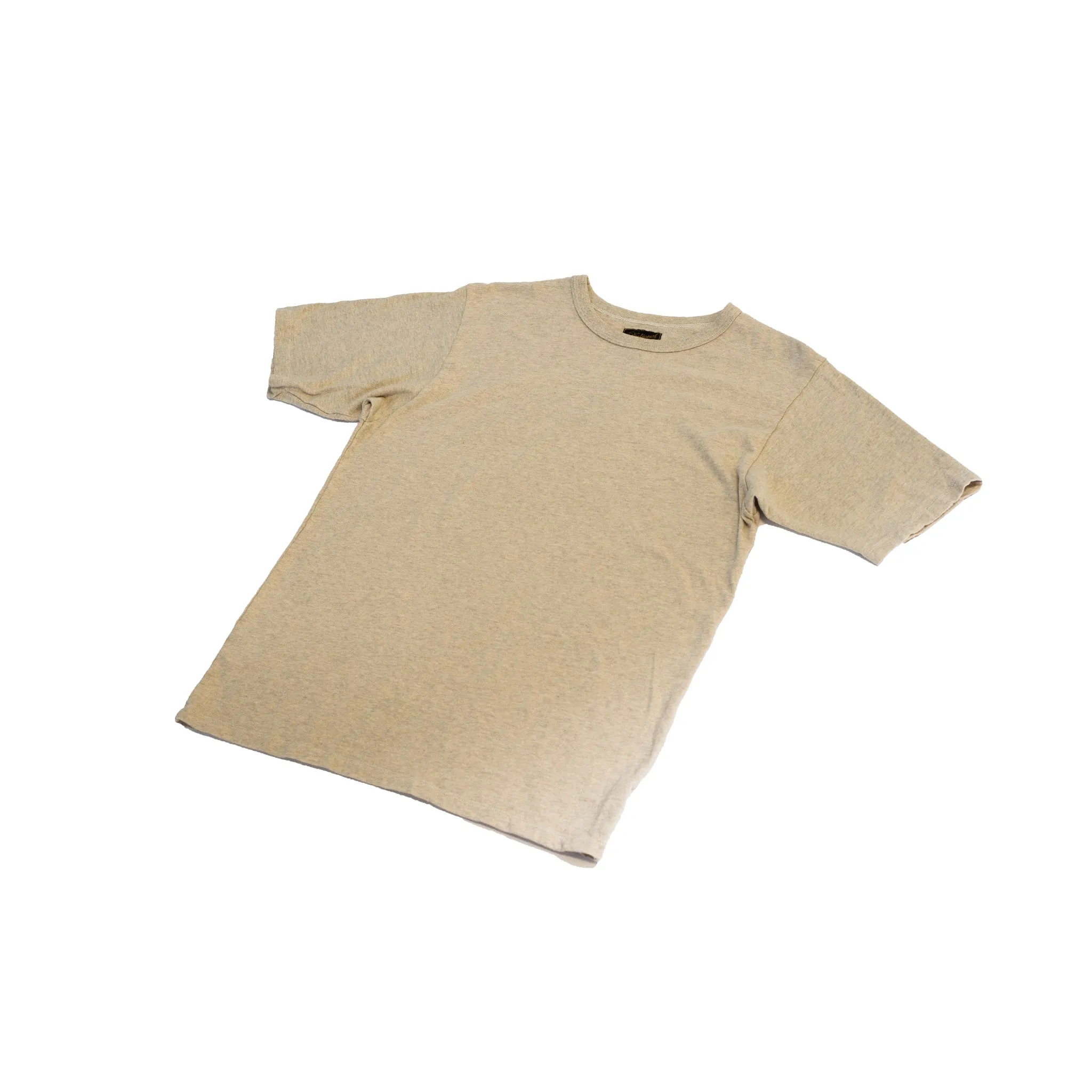 National Athletic Goods Athletic Tee Mock Twist Jersey Oatmeal