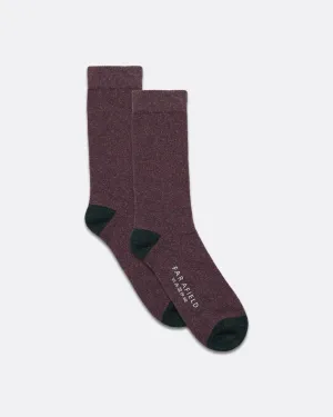 Neppy Socks - Purple Plumeria