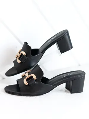 Oksana Black Leather by Vaneli