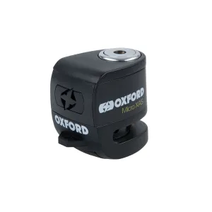 Oxford Micro XA5 Alarm Disc Lock Black Motorcycle & Scooter Security