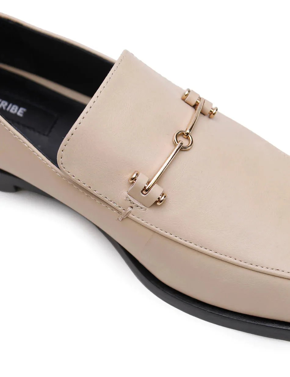 Suit Loafer | Sand & Gold