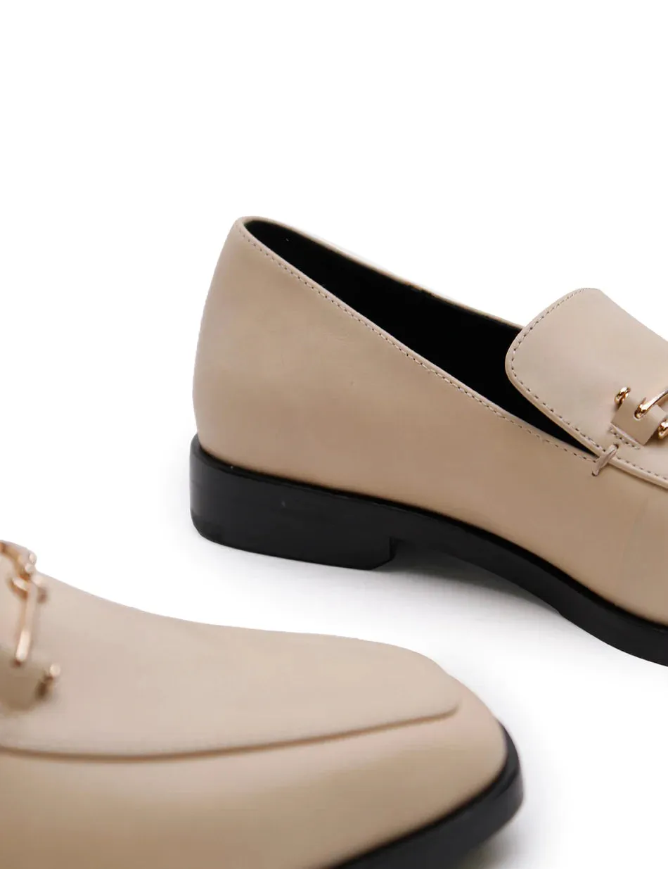 Suit Loafer | Sand & Gold