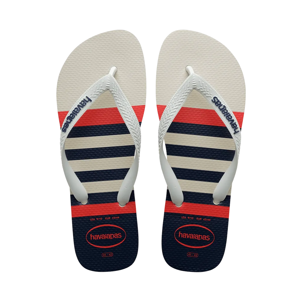 Top Nautical Flip Flops