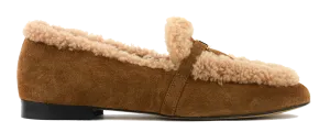 TORAL LILY LOAFER TEDDY COGNAQ